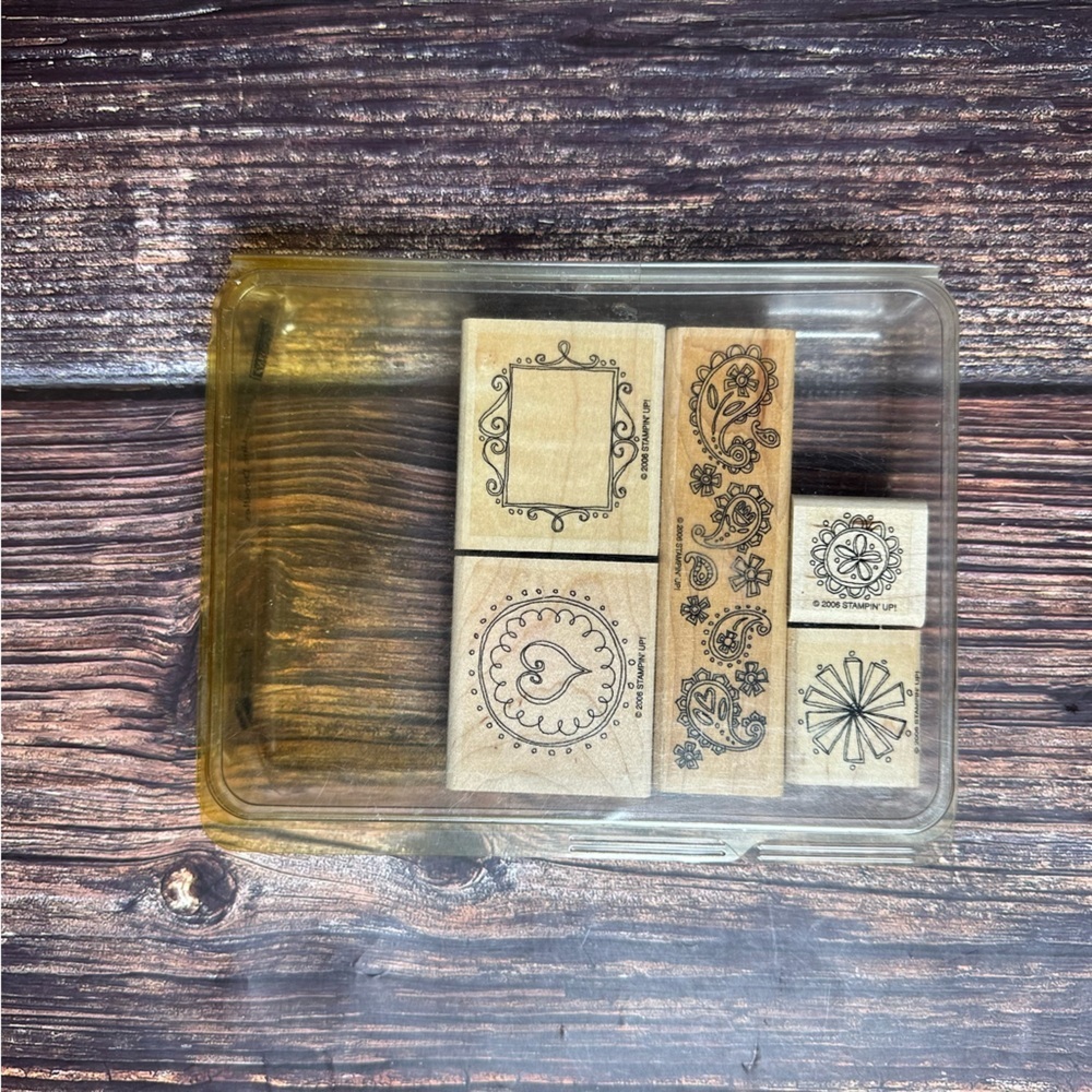 Stampin' Up! Double Line Doodles 5 Pieces
